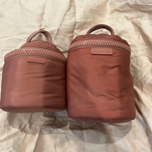 EUC Rosewood Mila set from Dagne Dover. One large and one small.